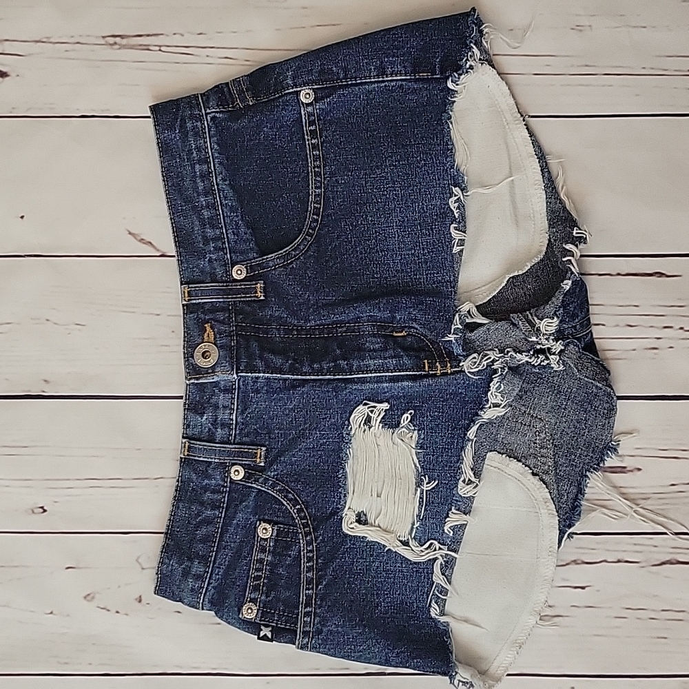 Express Jeans distressed  shorts